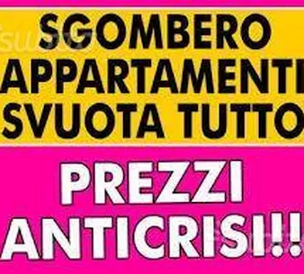 Sgomberi seregno e tutta la provincia