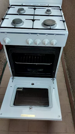 Cucina a gas De Longhi 4 fuochi + forno - Foto 4