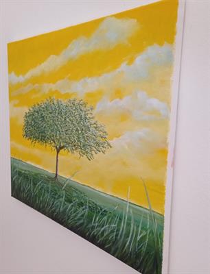 Albero della vita sfondo Giallo - Foto 2