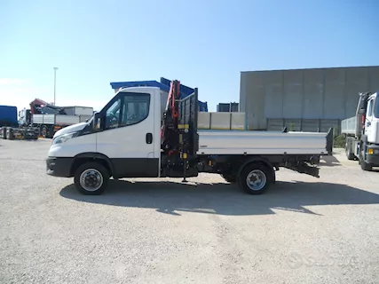 Iveco Daily 35C16 gru Palfinger PK3400 e cassone ribaltabile Euro 6 - Foto 6