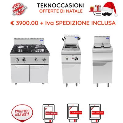 Cucina completa di: cucina + cuoci pasta + friggitrice