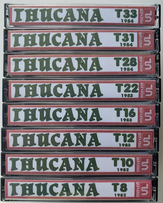 Audiocassette Musicassette discoteca Thucana