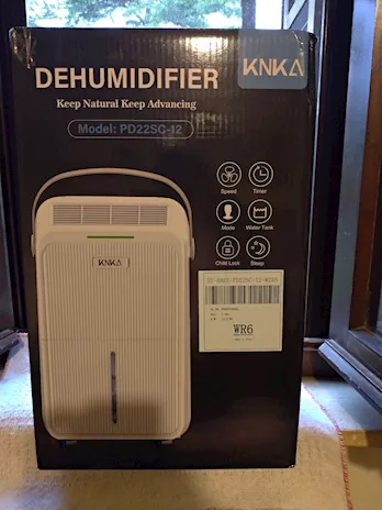 Deumidificatore nuovo ancora imballato