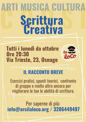 Corso di Scrittura Creativa