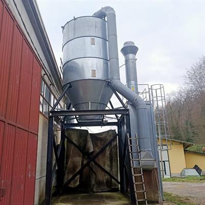 Impianto di aspirazione segatura 15 HP