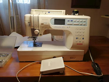 Macchina da cucire Janome Memory Craft 6600