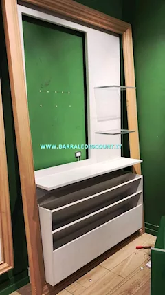 Arredo con cornice legno 41040