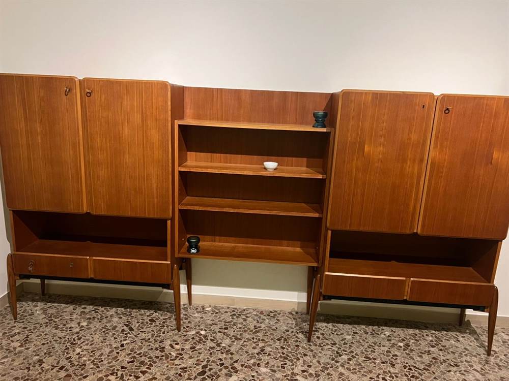 Libreria in teck anni 60, perfetta in tutto, in ottime condizioni - Foto 5