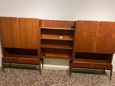 Libreria in teck anni 60, perfetta in tutto, in ottime condizioni - Foto 5