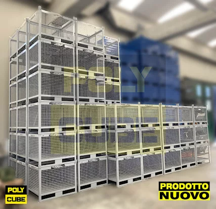 Contenitori ceste industriali inforcabili, pronta consegna - Foto 6