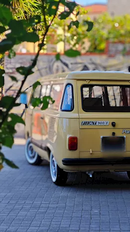 Pulmino vintage Fiat 900E Panorama