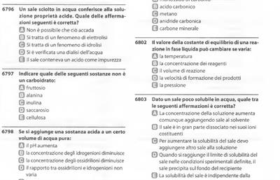 Preparati in chimica con me per il TOLC