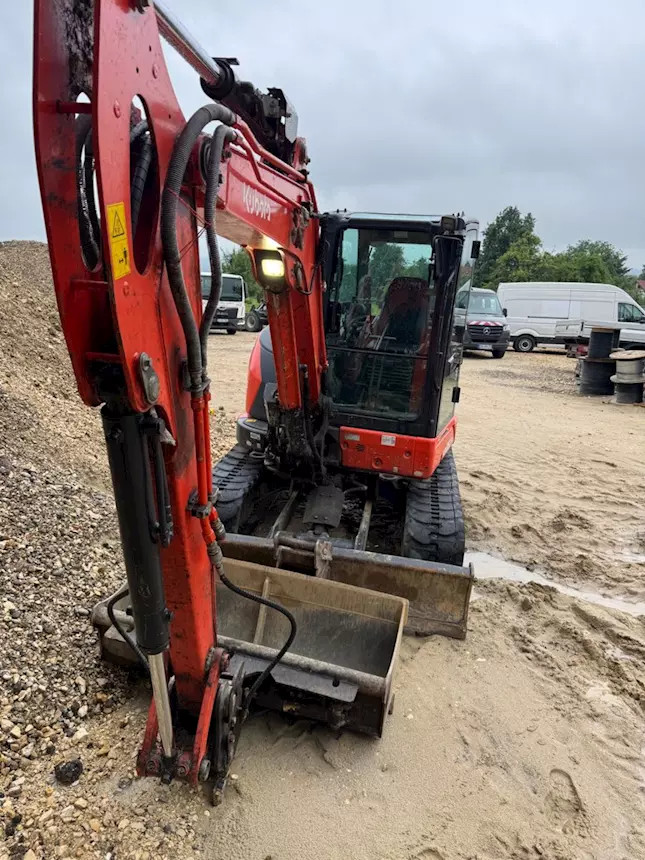 Foto 22021 Kubota KX 060-5 midi escavatore, modello V2607, ottimo stato