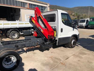 Iveco Daily 65.C17 con gru e ribaltabile Anno 2016 Km 0, a telaio - Foto 2