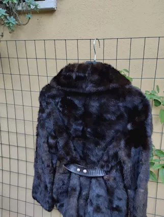 Pelliccia di seconda mano visone, taglia s - Foto 3
