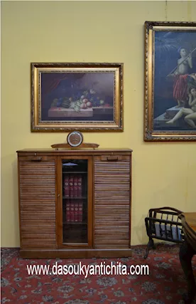 Schedario-Classificatore a tre sezioni con vetrina - Foto 2