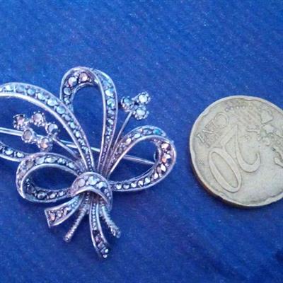 Spilla vintage in argento - Foto 5