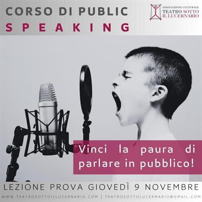 Corso di pubblic speaking