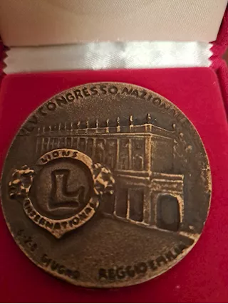 Bicentenario tricolore architetto Gianni Aricò in Bronzo, mai usata - Foto 6