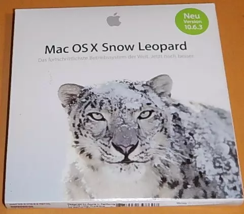 Sistema operativo Mac OSX Snow LeopardNew 10.6.3