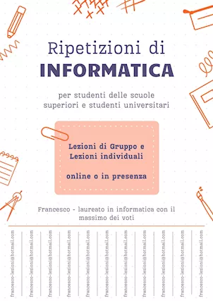 Informatica Lezioni