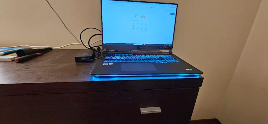 Laptop gaming