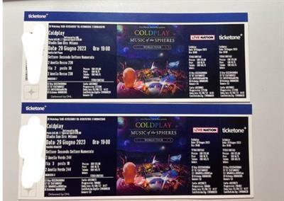 Coldplay Milano