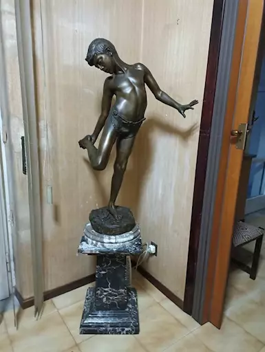 Statua in bronzo di Annibale De Lotto