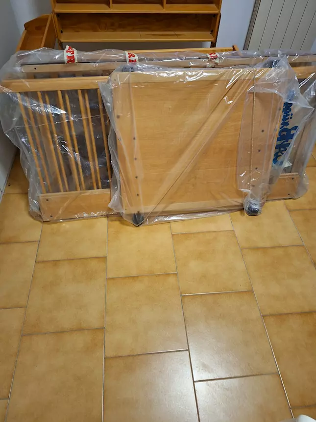Letto completo di materassino per bambini da 0-4 anni