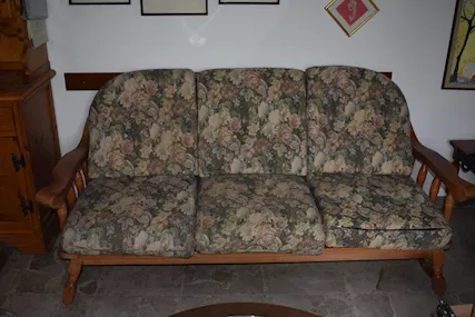 Divano stile rustico