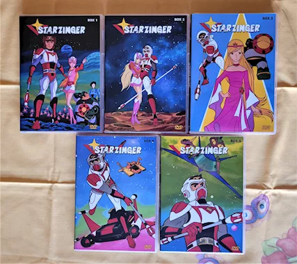 Starzinger serie animata completa in box DVD
