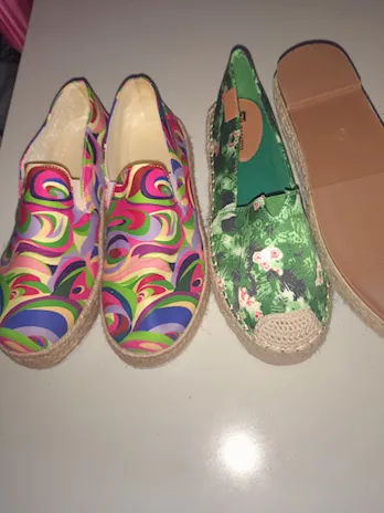 Varie scarpe primaverili da donna