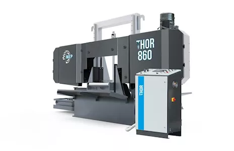 Segatrice semiautomatica nuova Mep THOR 860