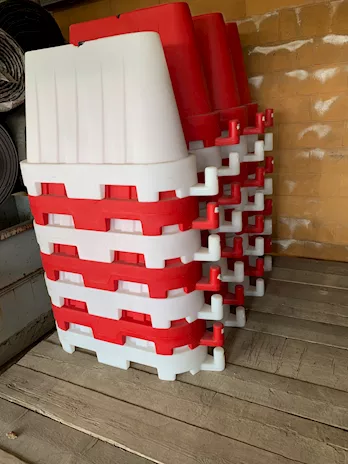 New Jersey in plastica