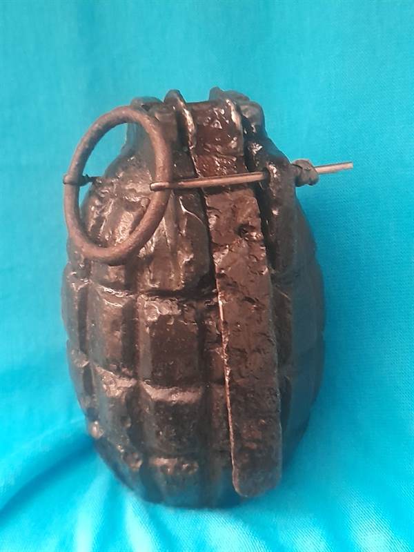 Foto 3 SIMULACRO INGLESE MILLS N.5 INERTE E ISPEZIONABILE, in ottime condizioni