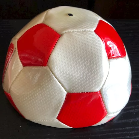 Pallone da calcio pubblicitario