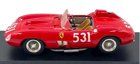 Ferrari 335 S - 1000 Miglia 1957 - 531 Alfonso De Portago, modello nuovo - Anteprima 3