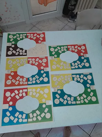 Gioco da tavolo vintage educativo ed elettrico - Anteprima 3