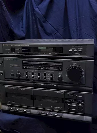 Stereo Hitachi Doppia Cassetta - 25093 - Foto 2