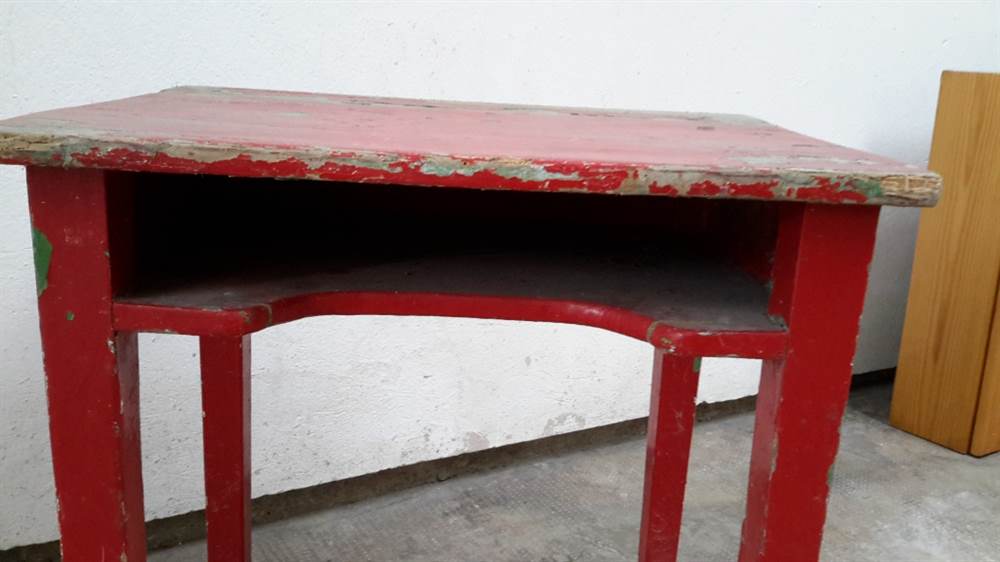 Banco da scuola fine 800 intatto con colore originale - Foto 3