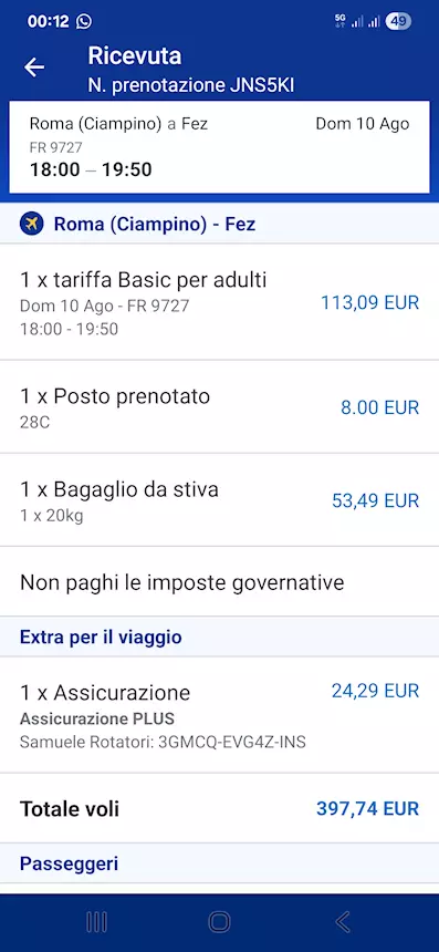 Biglietti Aerei Liberi - Foto 1