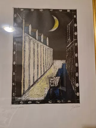 Litografie Franco Gentilini prova