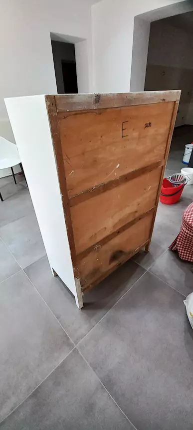 Mobiletto vintage in legno, ottimo stato - Foto 8