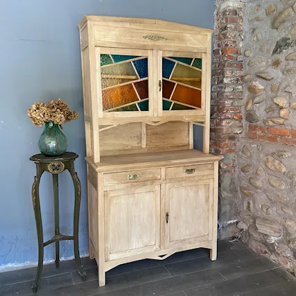 Credenza Piemontese Legno Grezzo Naturale