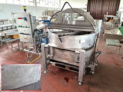 Brasiera industriale per sughi usata