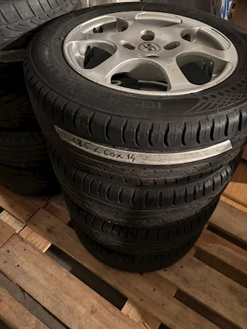 Gomme invernali con cerchi e senza