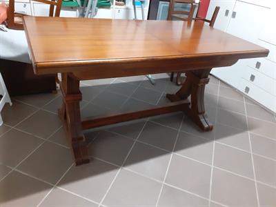 Tavolo rettangolare, color noce - Foto 3