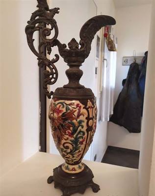 Rarissimo e perfetto versatoio primo liberty - Pezzo museale