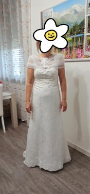 Abito da sposa modello Sirena, taglia 42 - Foto 4