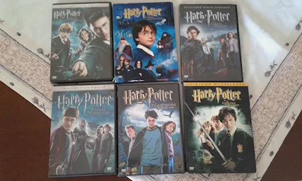 N.6 DVD collezione Harry Potter